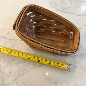 Longaberger Brown Handmade Basket